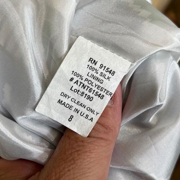 Liquid size 8 100% silk shift dress - Picture 3 of 4